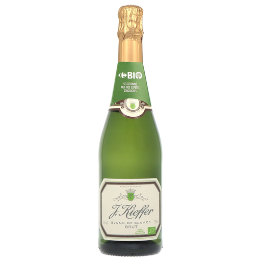 [3560070521449] J.KIEFFER Vinho Branco Espumante Brut Blanc de Blanc Bio 75 cl