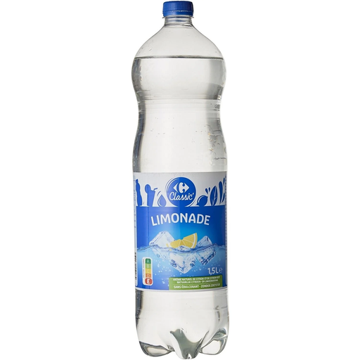 [3560070559084] CARREFOUR CLASSIC Limonada con Aroma Natural de Limón 1,5 L