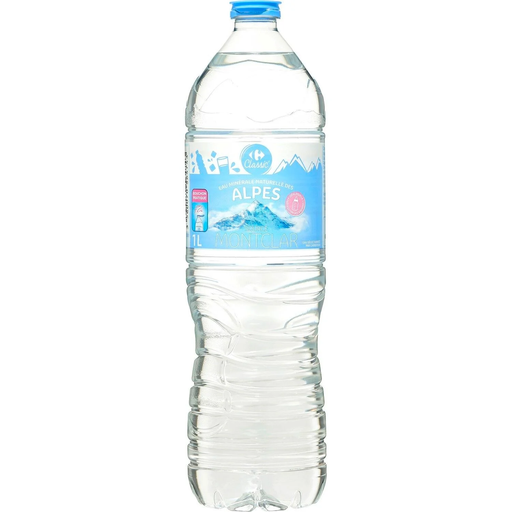 [3560070564743] CARREFOUR CLASSIC Eau Minérale Naturelle Plate 1 L