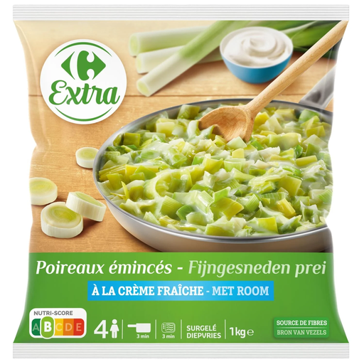 [3560070568956] CARREFOUR CLASSIC Alho-francês à creme 1 kg