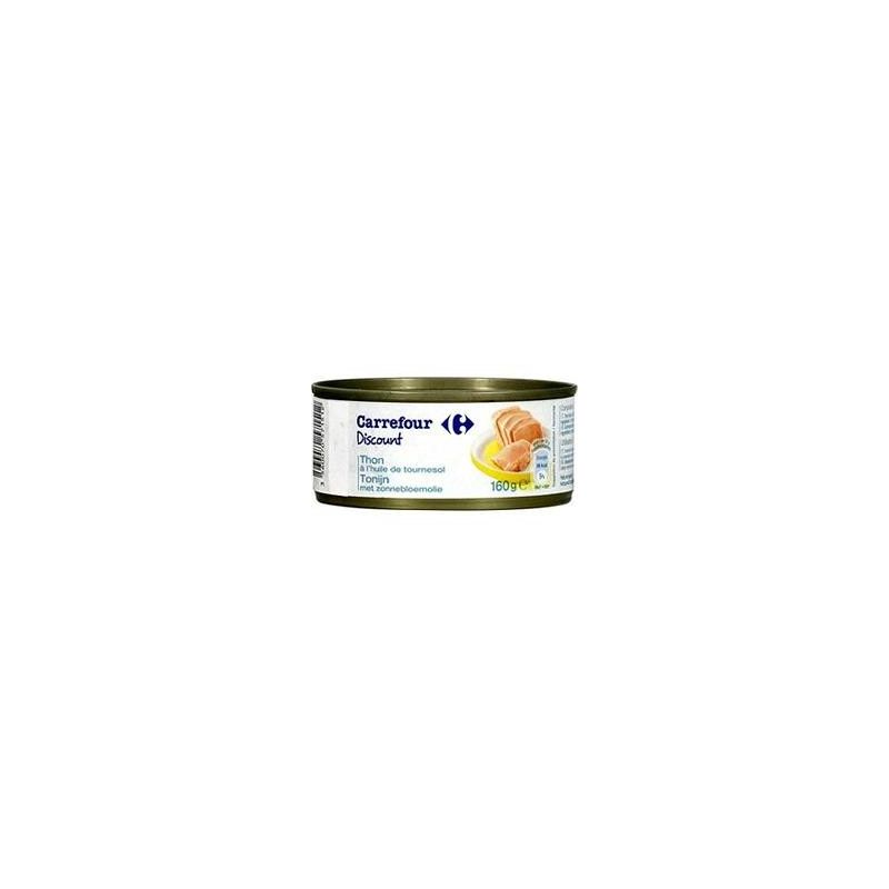1Er Prix 1/5 Thon Entier Huile De Tournesol