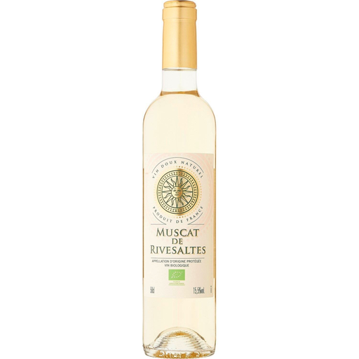[3560070575459] CARREFOUR Sweet Wine Muscat de Rivesaltes AOP Organic 75 cl