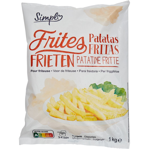 [3560070616114] SIMPL Batatas fritas para fritadeiras 1 kg