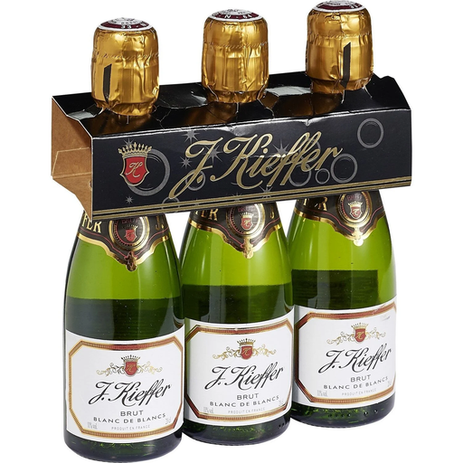 [3560070621101] J.KIEFFER Vin Blanc Mousseux Brut Blanc de Blanc 3x20cl