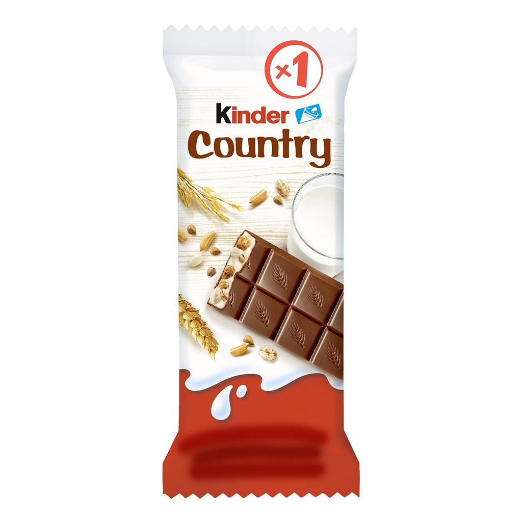 KINDER Country Chocolate Bars 23.5 g