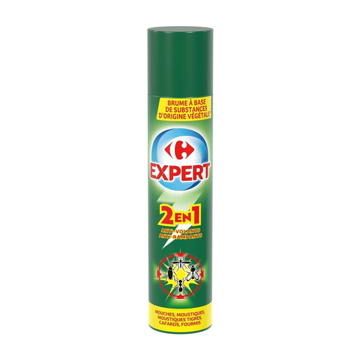 [3560070697717] CARREFOUR Insecticide 2 en 1 anti volants rampants 300 ml