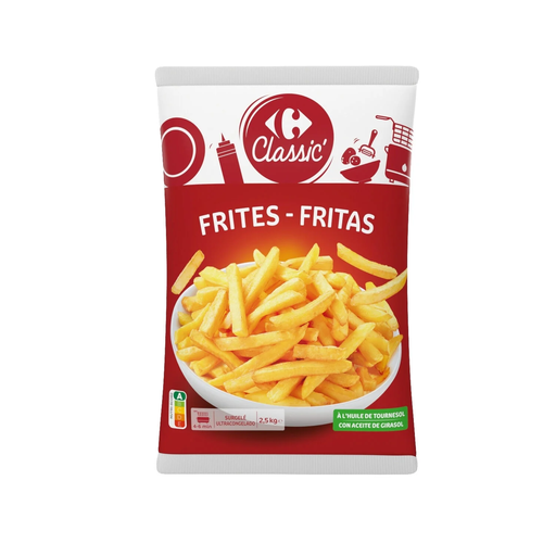[3560070699223] CARREFOUR CLASSIC Batatas fritas 2,5 kg