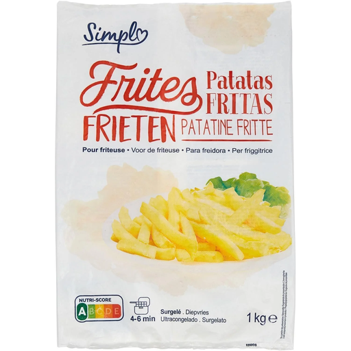 [3560070717903] SIMPL Batatas fritas para fritadeira 1 kg