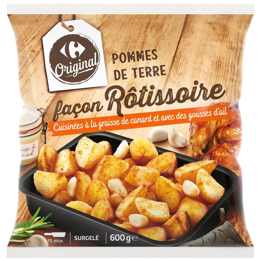 [3560070738014] CARREFOUR Batatas estilo assado 600 g