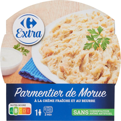 [3560070748969] CARREFOUR Cod Shepherd's Pie EXTRA 300 g