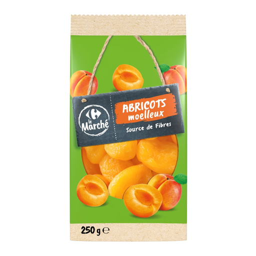 [3560070767328] CARREFOUR LE MARCHE Soft Apricots 250 g