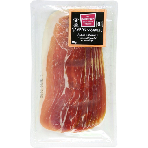 [3560070797523] CARREFOUR Savoie Dry-Cured Ham 10 months aged 110 g