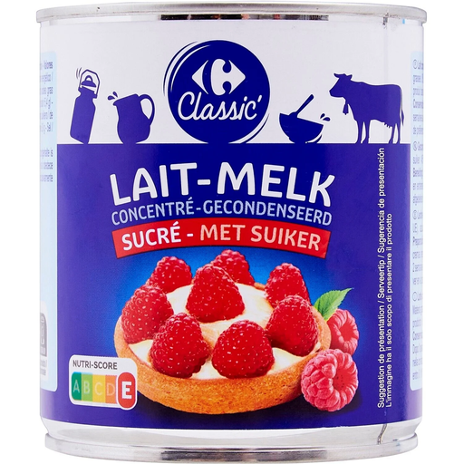 [3560070799695] CARREFOUR CLASSIC Leite Condensado Inteiro Açucarado 397 g