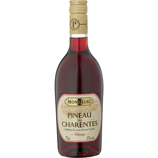 [3560070815746] MONRILLAC Wine-based Aperitif Pineau Rouge 17% 75 cl