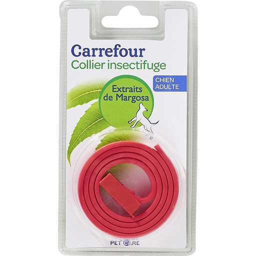 [3560070822188] CARREFOUR Collier Pour Chien Extraits De Margosa le collier