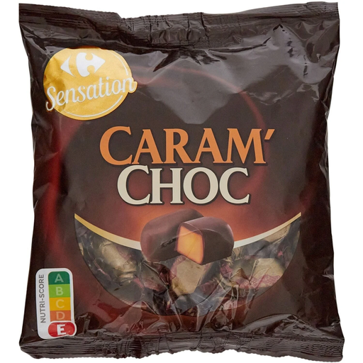 [3560070823406] CARREFOUR Bouchées de Chocolat au Caramel SENSATION 280 g