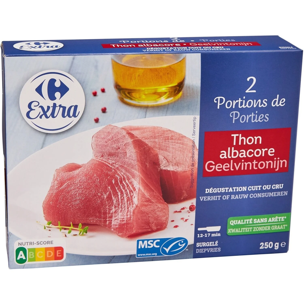 CARREFOUR Thon Albacore EXTRA 250 g