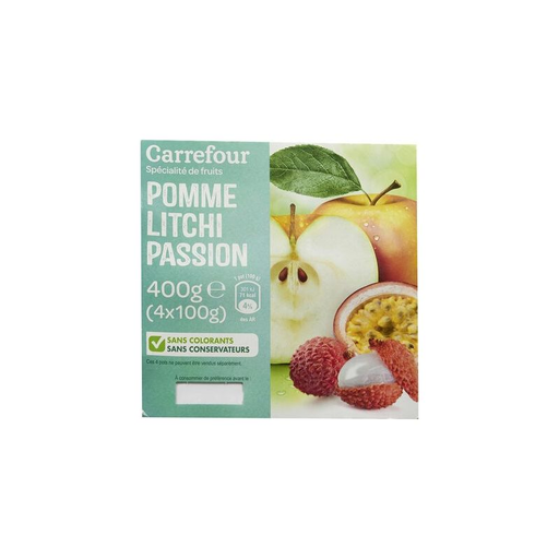 [3560070931781] CARREFOUR Exotic Fruit Cups 4 x 100 g