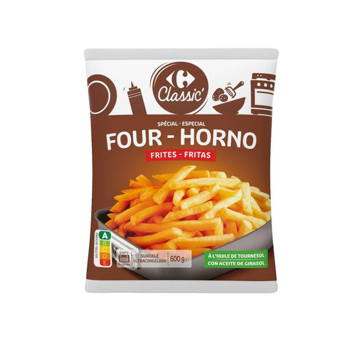 [3560070937868] CARREFOUR CLASSIC Batatas fritas especial 600 g