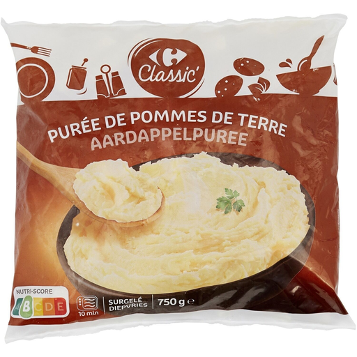[3560070962600] CARREFOUR CLASSIC Puré de batata 750 g