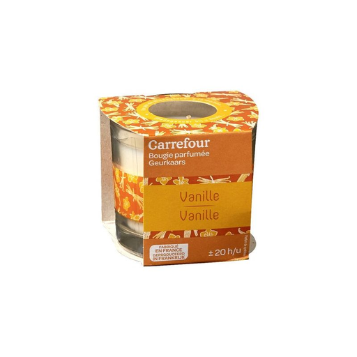 [3560070988655] CARREFOUR Bougie Vanille 100 g