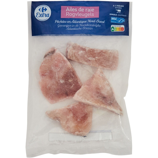 [3560070998135] CARREFOUR Ailes de raies EXTRA 700 g