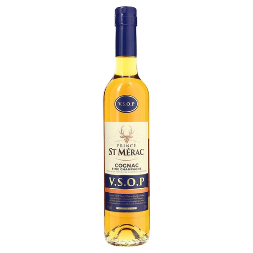 [3560071001049] PRINCE ST MERAC Cognac Fine Champagne V.S.O.P 40% 50 cl