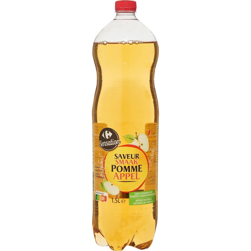 [3560071008987] CARREFOUR Soda de manzana SENSATION 1,5 L