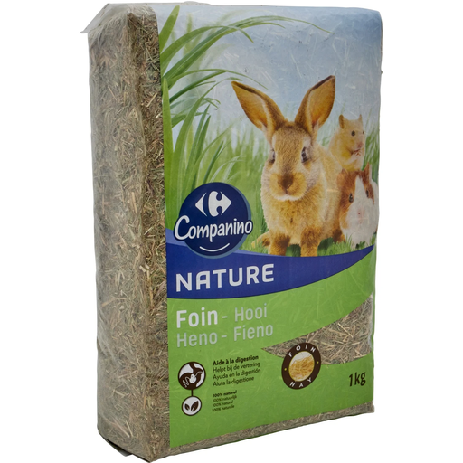 [3560071010461] CARREFOUR Hay For Rodents 1 kg