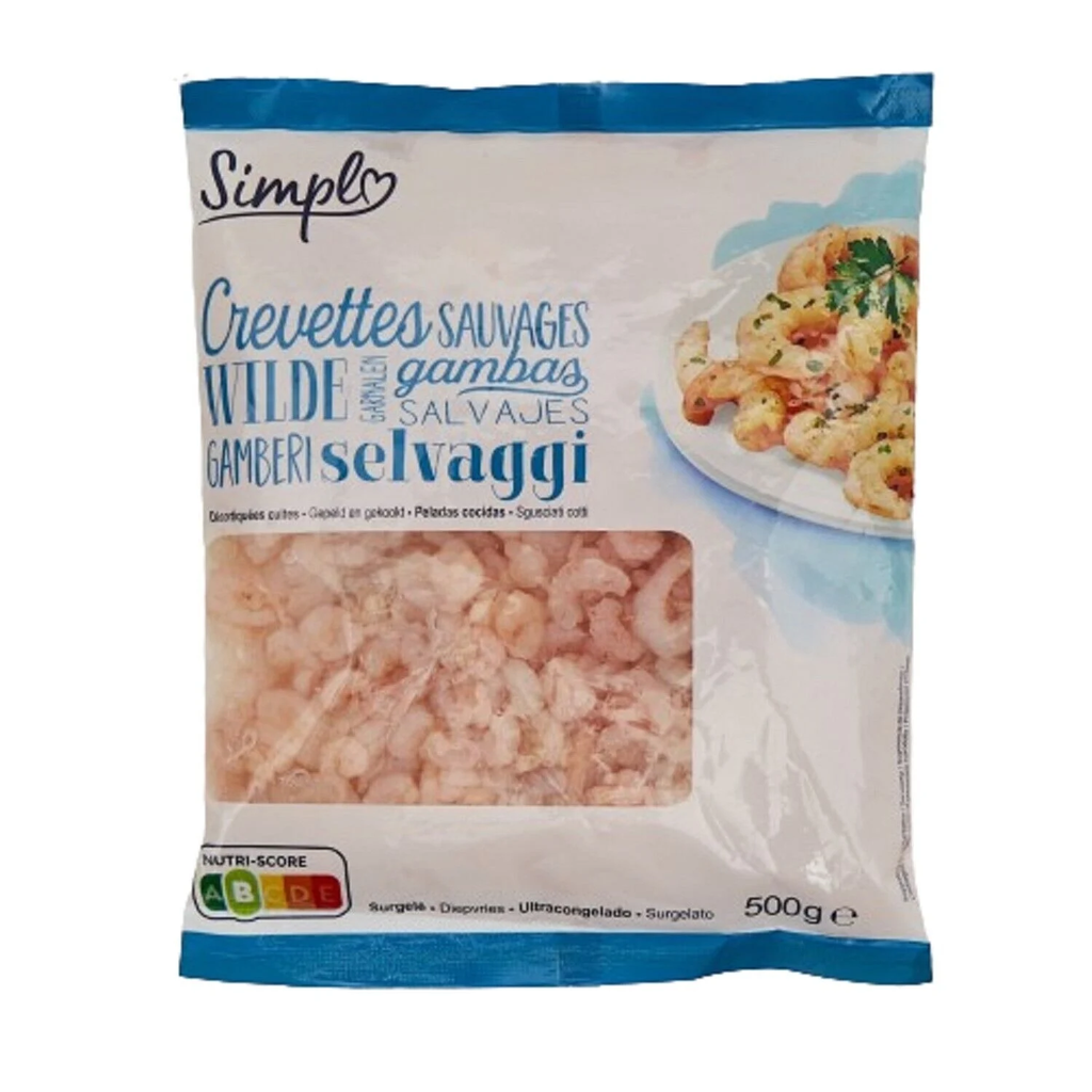 SIMPL Gambas Selvagens Descascadas Cozidas 500 g