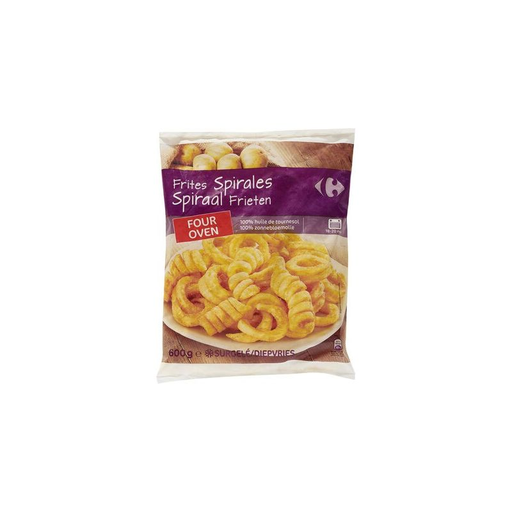 [3560071015190] CARREFOUR Batatas Fritas em Espiral 600 g