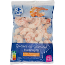 CARREFOUR Queues de Gambas Sauvages Décortiquées Crues EXTRA 300 g
