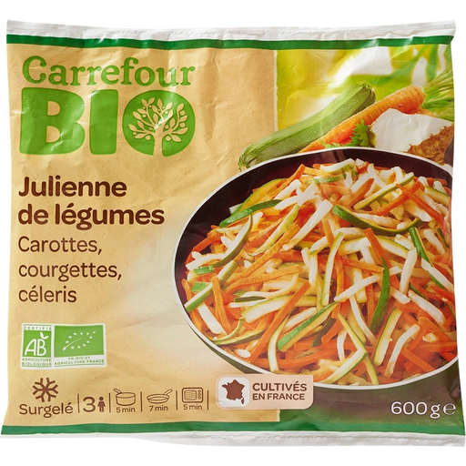 [3560071075330] CARREFOUR Legumes em Juliana Bio 600 g