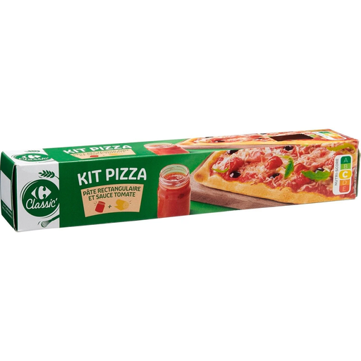 [3560071080518] CARREFOUR CLASSIC Pizza kit 600 g