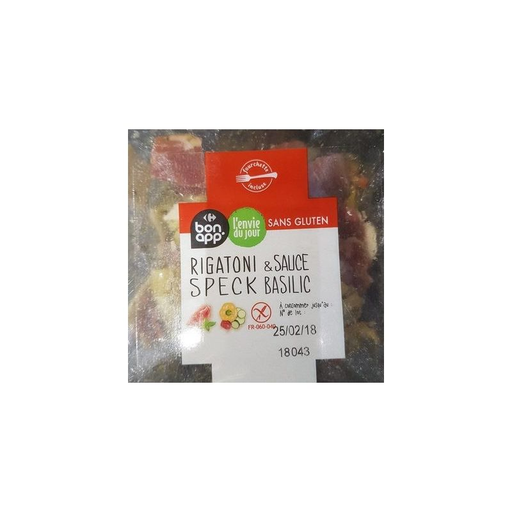 [3560071081515] CARREFOUR Italian Basil Sauce Gluten Free 230 g