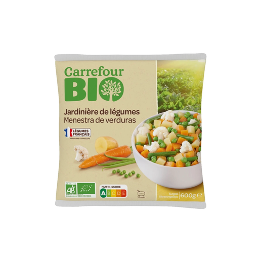 [3560071083120] CARREFOUR Jardineira de Legumes Bio 600 g