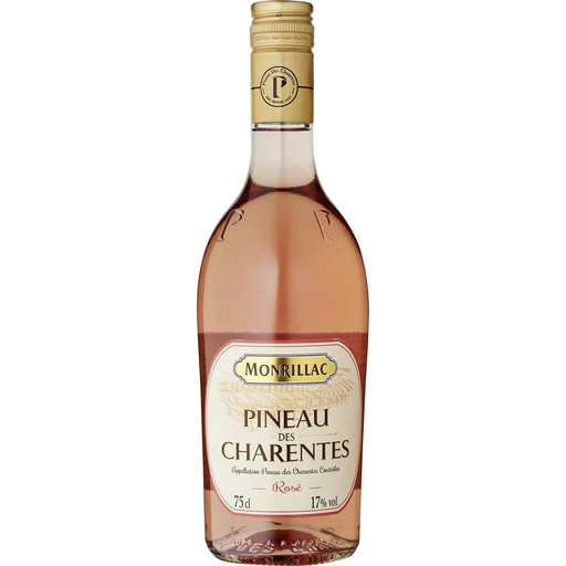 [3560071101800] MONRILLAC Rosé Wine-Based Aperitif 17% 75 cl