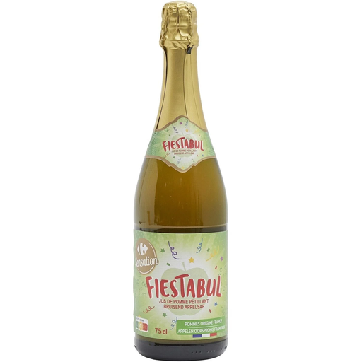 [3560071152260] CARREFOUR Sumo de Maçã Gaseificado SENSATION 75 cl