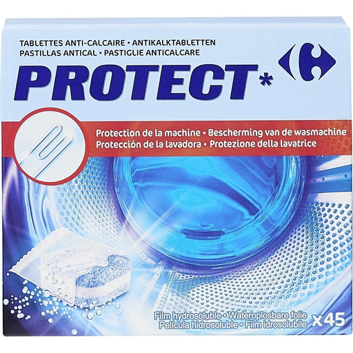 [3560071152451] CARREFOUR Anti-limescale tablets 45 tablets of 12 g
