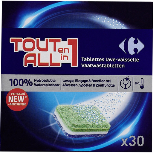 [3560071152710] CARREFOUR All-in-1 Tablets 15g