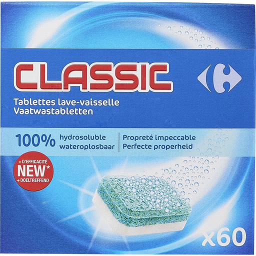 [3560071152727] CARREFOUR Classic Dishwasher Tablets 10 g