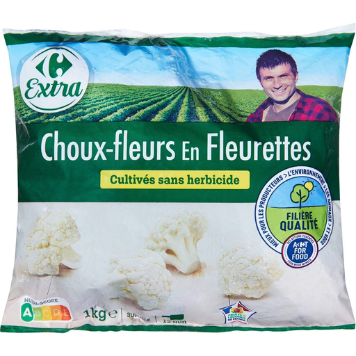 [3560071163037] CARREFOUR Couve-flor em ramilhetes EXTRA 1 kg