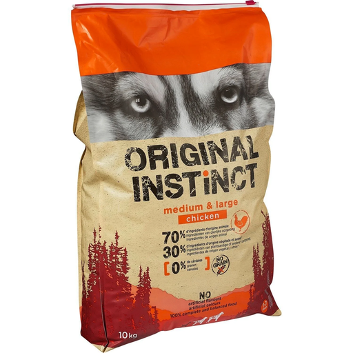 [3560071174743] ORIGINAL INSTINCT Croquettes Pour Chien Adulte Medium Maxi Poulet 10 kg