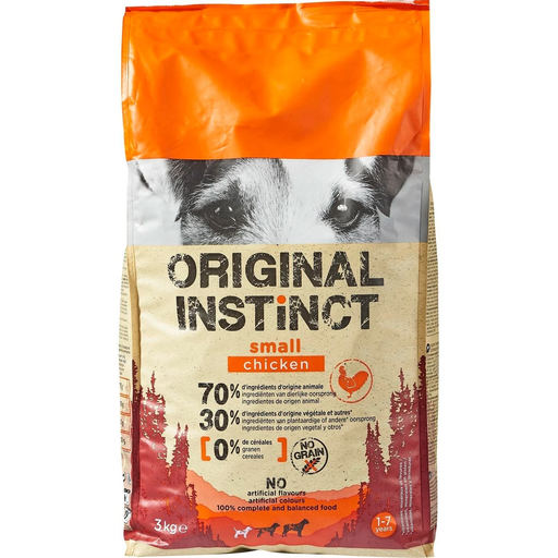 [3560071174767] ORIGINAL INSTINCT Ração para Cão Adulto Pequeno Frango 3 kg