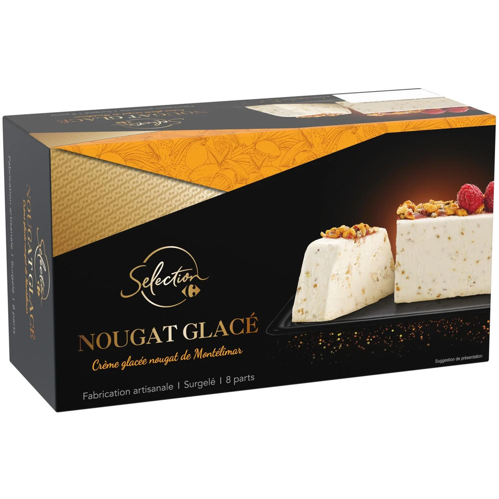 CARREFOUR Dessert Glacé Nougat Selection 350 g