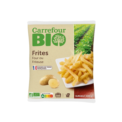[3560071176655] CARREFOUR Batatas Fritas Bio 600 g