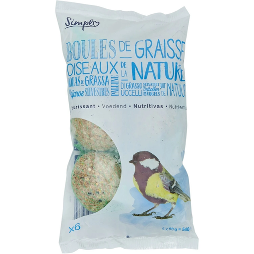[3560071184834] SIMPL Fat balls for wild birds 540 g