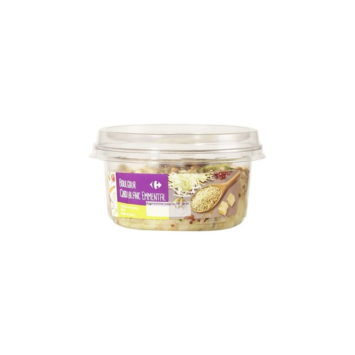 [3560071184896] CARREFOUR Cabbage Bulgur Quinoa Emmental Mix 250 g