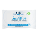 CARREFOUR Moist Toilet Tissue Sensitive Soft 42