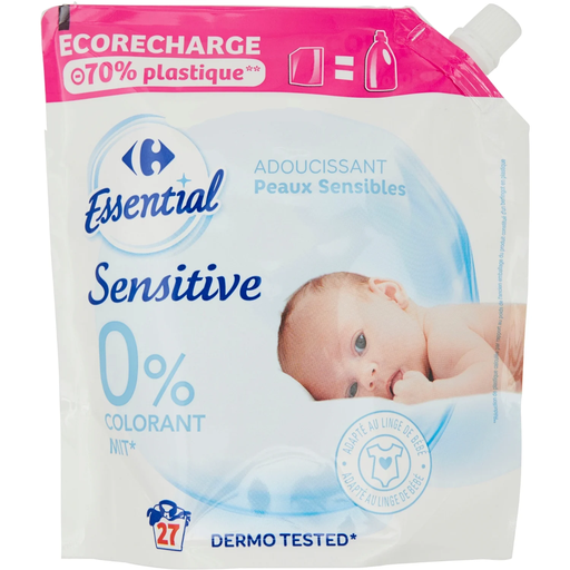 [3560071194871] CARREFOUR Adoucissant Concentré Sensitive ESSENTIAL 600 ml